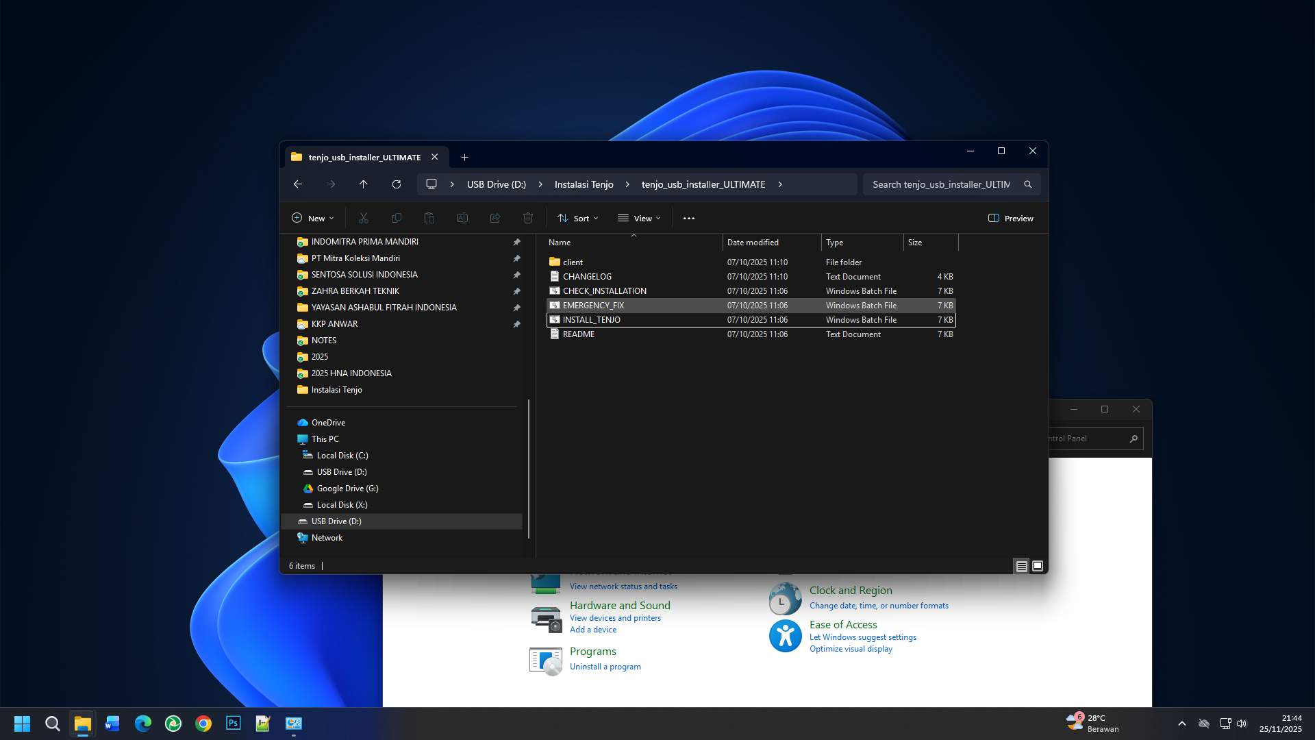 Latest screenshot from Baehaki